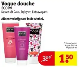 Kruidvat Vogue douche aanbieding