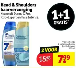 Kruidvat Head & Shoulders haarverzorging aanbieding