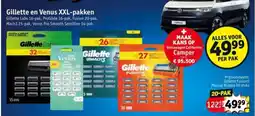 Kruidvat Gillette en Venus XXL pakken aanbieding