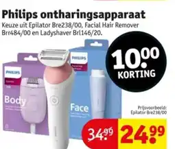 Kruidvat Philips ontharingsapparaat aanbieding