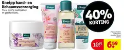 Kruidvat Kneipp hand en lichaamsverzorging aanbieding