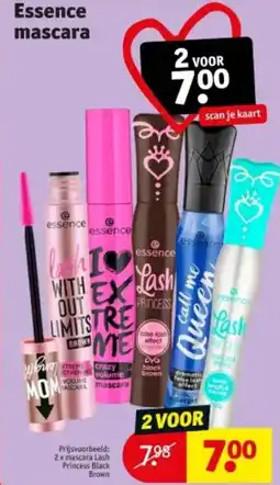 Kruidvat Essence mascara aanbieding
