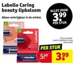 Kruidvat Labello Caring beauty lipbalsem aanbieding