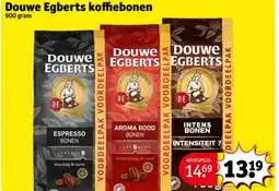 Kruidvat Douwe Egberts koffiebonen aanbieding