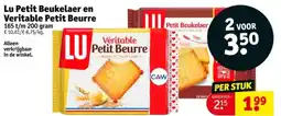 Kruidvat Lu Petit Beukelaer en Veritable Petit Beurre aanbieding