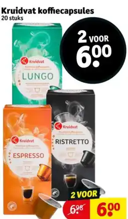 Kruidvat Kruidvat koffiecapsules aanbieding