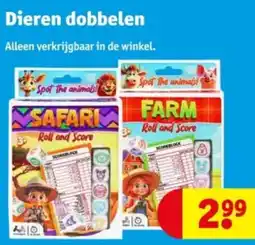 Kruidvat Dieren dobbelen aanbieding