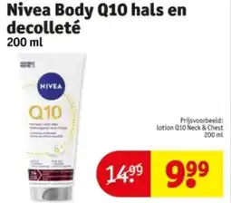 Kruidvat Nivea Body Q10 hals en decolleté aanbieding