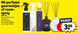 Kruidvat NG perfume geurstokjes of room spray aanbieding