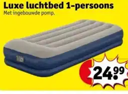 Kruidvat Luxe luchtbed 1 persoons aanbieding