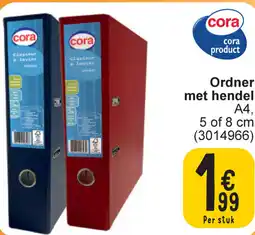 Cora Ordner met hendel aanbieding