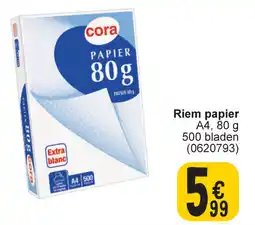 Cora Riem papier A4 aanbieding