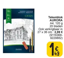 Cora Tekenblok Aurora aanbieding