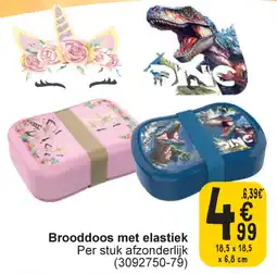 Cora Brooddoos met elastiek aanbieding