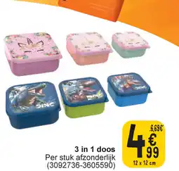 Cora 3 in 1 doos aanbieding