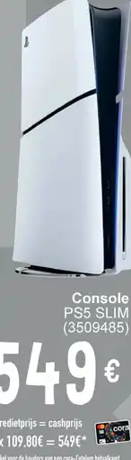 Cora Console PS5 slim aanbieding