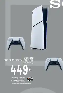 Cora Console PS5 slim digital edition aanbieding