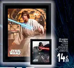 Cora 3D-poster Star Wars aanbieding