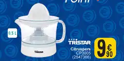 Cora Tristar citruspers CP3005 aanbieding