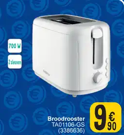 Cora Broodrooster TA01106-GS aanbieding