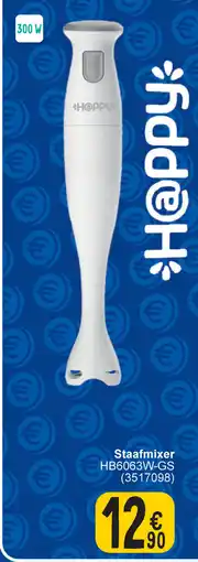 Cora Staafmixer HB6063W-GS aanbieding