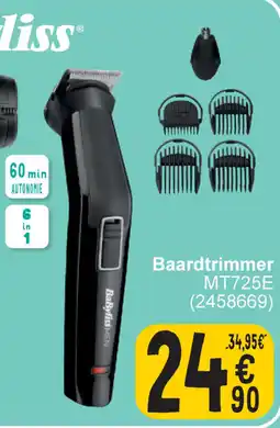 Cora Baardtrimmer MT725E aanbieding