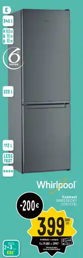 Cora Koelkast W5821EOX1 aanbieding
