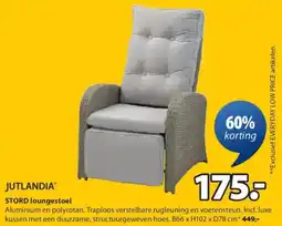 Jysk Jutlandia Stord loungestoel aanbieding