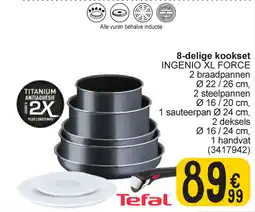 Cora 8-delige kookset aanbieding