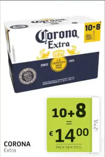 BelBev Corona extra aanbieding
