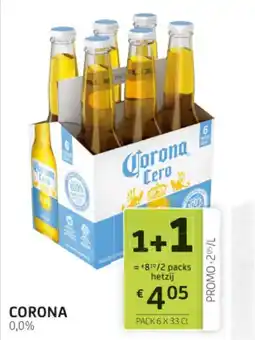 BelBev Corona 0,0% aanbieding