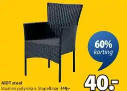 Jysk AIDT stoel aanbieding