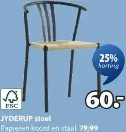 Jysk Jyderup stoel aanbieding