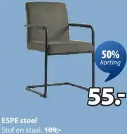 Jysk Espe stoel aanbieding