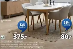 Jysk Marstrand tafel aanbieding
