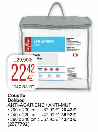 Cora Couette Dekbed aanbieding
