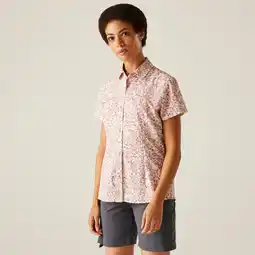 Decathlon T-shirt Korte Mouwen Hiking Dames Ademend Lichtgewicht Compact aanbieding