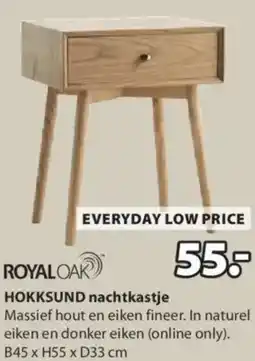 Jysk Hokksund nachtkastje aanbieding