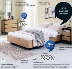 Jysk Ellinge bedframe aanbieding