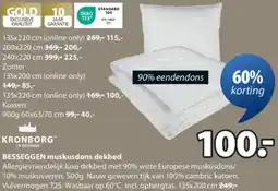 Jysk Besseggen muskusdons dekbed aanbieding