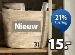 Jysk Justin mand aanbieding