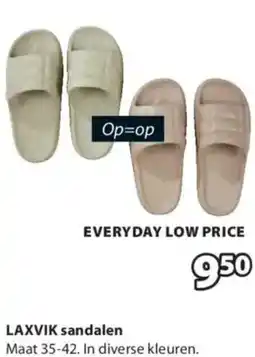 Jysk Laxvik sandalen aanbieding
