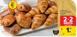Carrefour Market Croissant en chocoladebroodje pure boter aanbieding