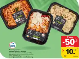 Carrefour Market Bereide gerechten Traiteur Trattoria Carrefour aanbieding