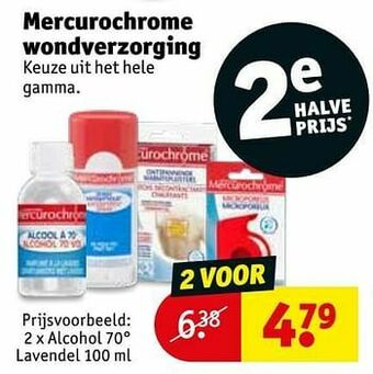 Kruidvat Alcohol 70° lavendel aanbieding