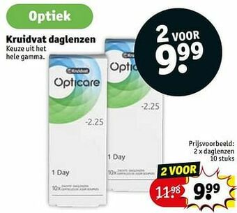 Kruidvat Daglenzen aanbieding