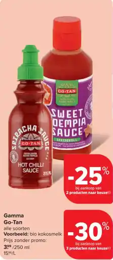 Carrefour Market Gamma Go-Tan aanbieding