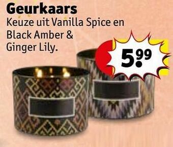 Kruidvat Geurkaars aanbieding