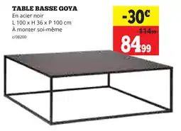 Dema Table Basse Goya aanbieding
