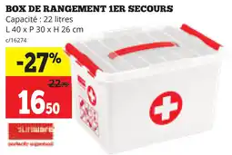 Dema Box De Rangement 1er Secours aanbieding